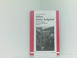 Imagen del vendedor de Hitlers letztes Aufgebot a la venta por Book Broker