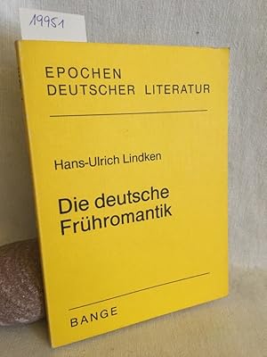 Bild des Verkufers fr Die deutsche Frhromantik. (= Epochen deutscher Literatur, Band 480). zum Verkauf von Versandantiquariat Waffel-Schrder