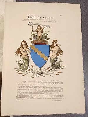 Immagine del venditore per Armorial et Nobiliaire de l'Ancien Duch de Savoie (Tome III - livraison 16) venduto da Le Beau Livre