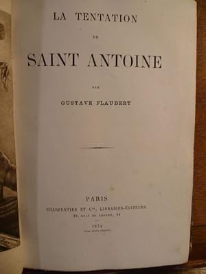 Image du vendeur pour La Tentation de saint Antoine. mis en vente par Librairie L'Abac / Gimmic SRL