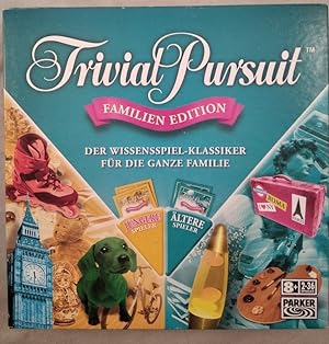 PARKER 100673013100: Trivial Pursuit - Familien Edition [Brettspiel]. 2400 Fragen und Antworten. ...