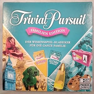 PARKER 100673013100: Trivial Pursuit - Familien Edition [Brettspiel]. 2400 Fragen und Antworten. ...