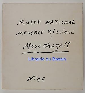 Seller image for Muse National Message Biblique Marc Chagall Nice for sale by Librairie du Bassin