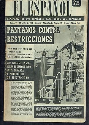 El Español, nº 254. 11-17 octubre. Semanario de los españoles para todos los españoles.