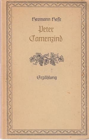 Peter Camenzind. Erzählung.