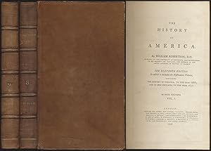 The History of America. Vol. I & Vol. II (of 4 volumes). Band 1 und 2 (von 4).