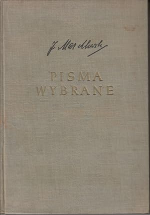 Pisma Wybrane by Marchlewski, Julian