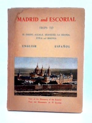 Bild des Verkufers fr Guides and Plans; Madrid and Escorial zum Verkauf von World of Rare Books