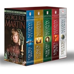Immagine del venditore per George R. R. Martin's A Game of Thrones 5-Book Boxed Set (Song of Ice and Fire Series) venduto da Wegmann1855