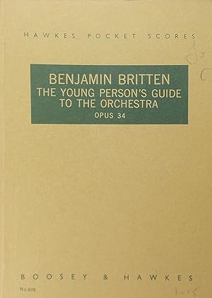 Seller image for The Young Person's Guide to the Orchestra, Op.34, Miniature Score for sale by Austin Sherlaw-Johnson, Secondhand Music