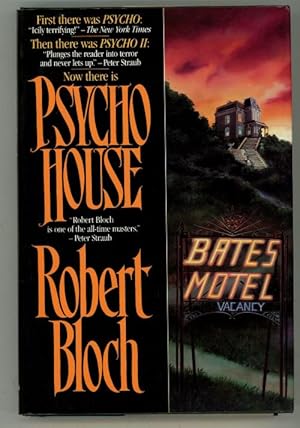 Seller image for Psycho House by Robert Bloch - First Edition - Signed for sale by Heartwood Books and Art