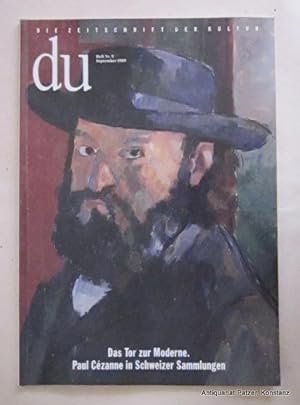 Paul Cézanne in Schweizer Sammlungen. Themenheft der Zeitschrift "DU". Jahrgang 1989, Heft 9 (Ges...