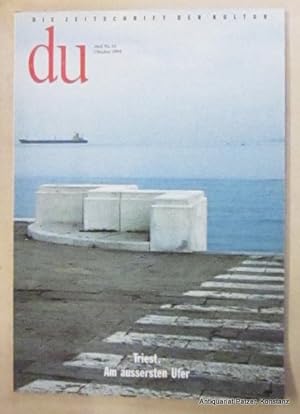 Themenheft der Zeitschrift DU. (Heft Nr. 642). Zürich, Oktober 1994. Fol. Mit zahlreichen, teils ...