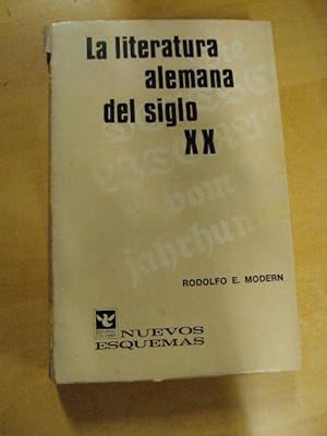 Imagen del vendedor de LA LITERATURA ALEMANA DEL SIGLO XX a la venta por LIBRERIA AZACAN