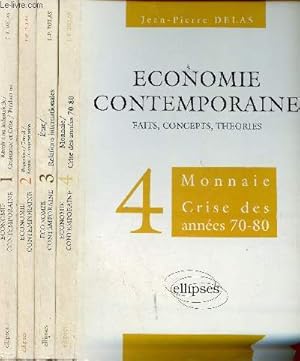 Image du vendeur pour Economie contemporaine faits, concepts, thories - en 4 tomes - tomes 1 + 2 + 3 + 4 - mis en vente par Le-Livre