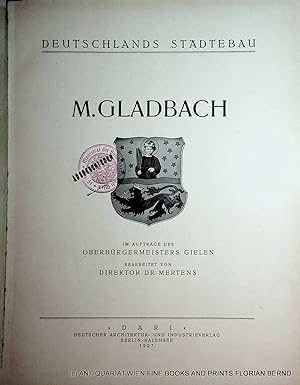 M. Gladbach : Im Auftr. d. Oberbürgermstrs Gielen Deutschlands Städtebau