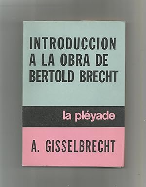 Imagen del vendedor de Introduccin a la obra de Bertold Brecht. a la venta por Librera El Crabo