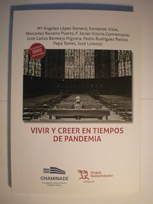 Image du vendeur pour Vivir y creer en tiempos de Pandemia mis en vente par Librera Antonio Azorn