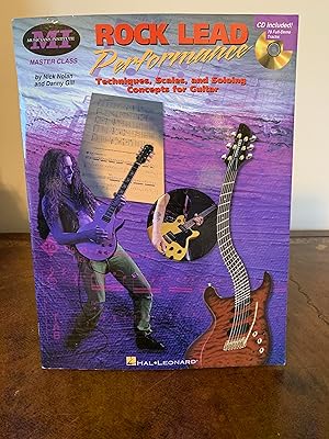 Seller image for Rock Lead Performance: Techniques, Scales, and Soloing Concepts for Guitar [INCLUDES COMPANION CD] for sale by Vero Beach Books