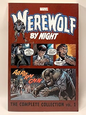 Seller image for Marvel Werewolf by Night The Complete Collection Vol. 1 for sale by Old New York Book Shop, ABAA