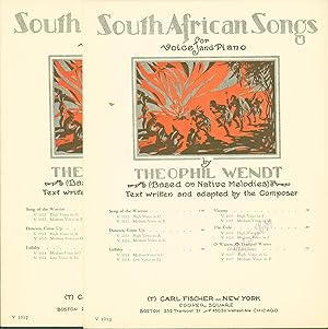 South African Songs for Voice and Piano: 'Dancers, Come Up', V 1013; and 'O Waters, O Tranquil Wa...