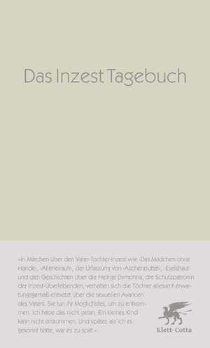Image du vendeur pour Das Inzest-Tagebuch mis en vente par Wegmann1855