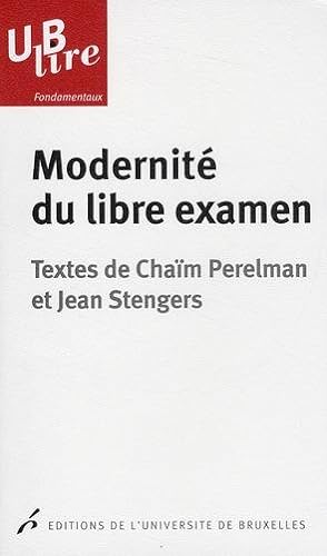 Image du vendeur pour Modernit du libre examen mis en vente par Chapitre.com : livres et presse ancienne