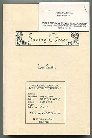 Seller image for Saving Grace for sale by Between the Covers-Rare Books, Inc. ABAA