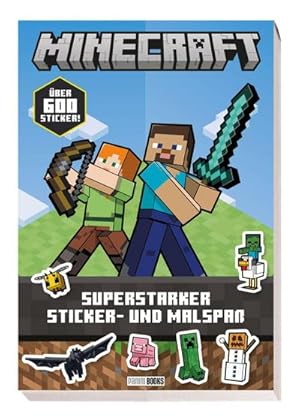 Image du vendeur pour Minecraft: Superstarker Sticker- und Malspa mis en vente par Wegmann1855