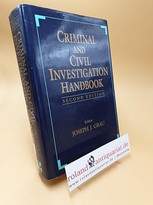 Bild des Verkufers fr Criminal and Civil Investigation Handbook zum Verkauf von Roland Antiquariat UG haftungsbeschrnkt