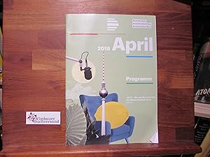 Bild des Verkufers fr Programm April 2018 zum Verkauf von Antiquariat im Kaiserviertel | Wimbauer Buchversand