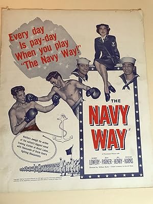 Immagine del venditore per The Navy Way 1944 Robert Lowery, Jean Parker, William Henry venduto da AcornBooksNH
