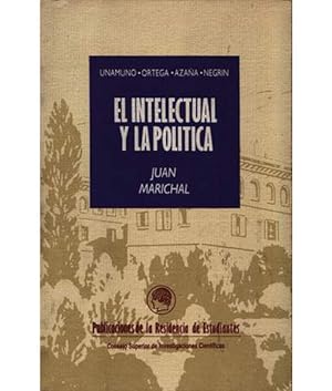 Imagen del vendedor de EL INTELECTUAL Y LA POLTICA a la venta por Librera Llera Pacios