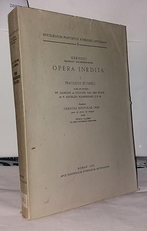 Immagine del venditore per Opera inedita I Tractatus et libelli venduto da Librairie Albert-Etienne