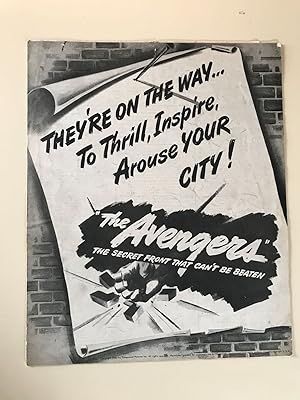 Seller image for The Avengers 1942 Ralph Richardson, Hugh Williams, Deborah Kerr for sale by AcornBooksNH