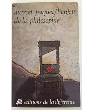 Seller image for L?ENJEU DE LA PHILOSOPHIE for sale by Librera Llera Pacios