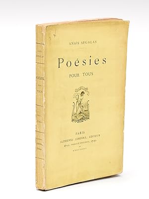 Poésies pour Tous [ Edition originale - Livre dédicacé par l'auteur ]