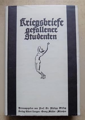 Bild des Verkufers fr Kriegsbriefe gefallener Studenten. zum Verkauf von Antiquariat BcherParadies