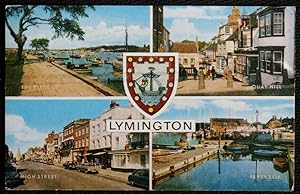 Lymington Postcard Quay Hill Ferryslip 1983 Postcard