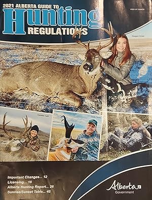 2021 Alberta Guide To Hunting Regulations