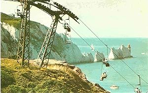Isle Of Wight LOCAL PUBLISHER Alum Bay Chairlift Needles Rock Lighthouse