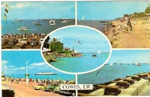 Cowes Postcard Isle Of Wight Publisher G. Dean Bay Series Colectable 1969