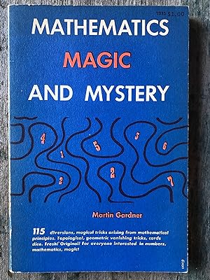 Bild des Verkufers fr Mathematics Magic and Mystery. by Martin Gardner zum Verkauf von Under the Covers Antique Books