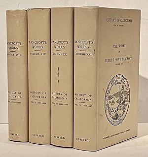 History of California 1542-1845 (4 volumes)