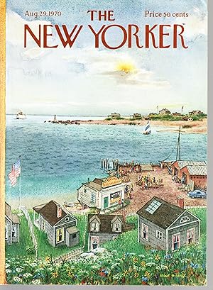 Imagen del vendedor de The New Yorker Magazine, August 29, 1970 a la venta por Dorley House Books, Inc.