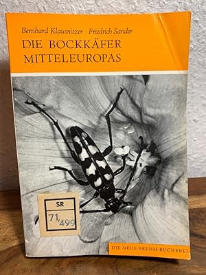 Imagen del vendedor de Die Bockkfer Mitteleuropas. Cerambycidae. Unter Mitarbeit von Dietmar Knigstedt und O. Jarisch. a la venta por Antiquariat an der Nikolaikirche