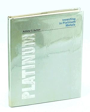 Bild des Verkufers fr Investing in Platinum Metals zum Verkauf von RareNonFiction, IOBA