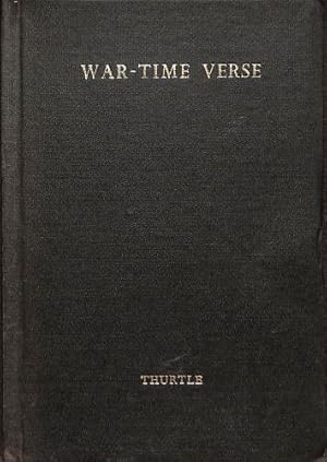 Immagine del venditore per War Time Verse and earlier poems venduto da WeBuyBooks