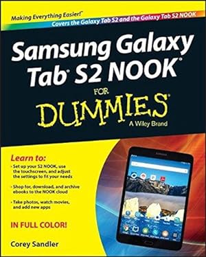 Seller image for Samsung Galaxy Tab 4 Nook For Dummies for sale by WeBuyBooks