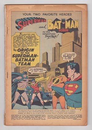 Seller image for Secret Origins, No 1, 80 Page Giant for sale by Heights Catalogues, Books, Comics